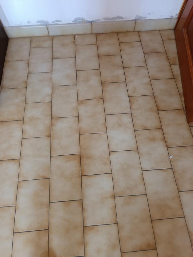 Carrelage 22 x 15 + plinthes assorties en grès cérame, Enlèvement, Utilisé