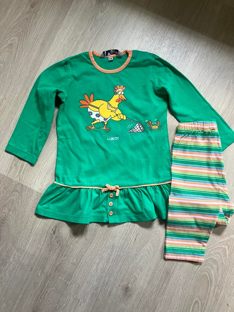 Woody pyjama winter, Ophalen of Verzenden, Zo goed als nieuw