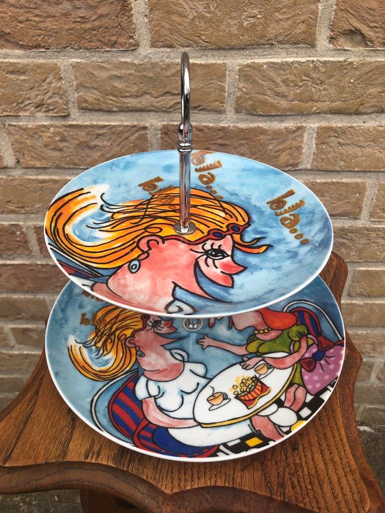 Koekjes etagere, Huis en Inrichting, Ophalen, Zo goed als nieuw