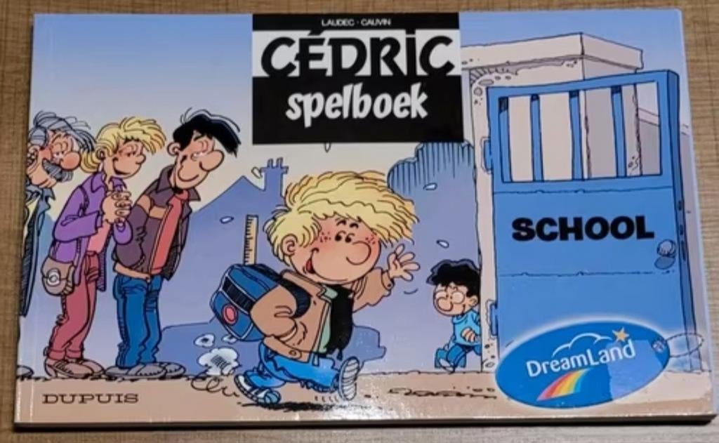 Cédric: Strip/spelletjesboek, Ophalen of Verzenden, Overige figuren, Zo goed als nieuw, Boek of Spel