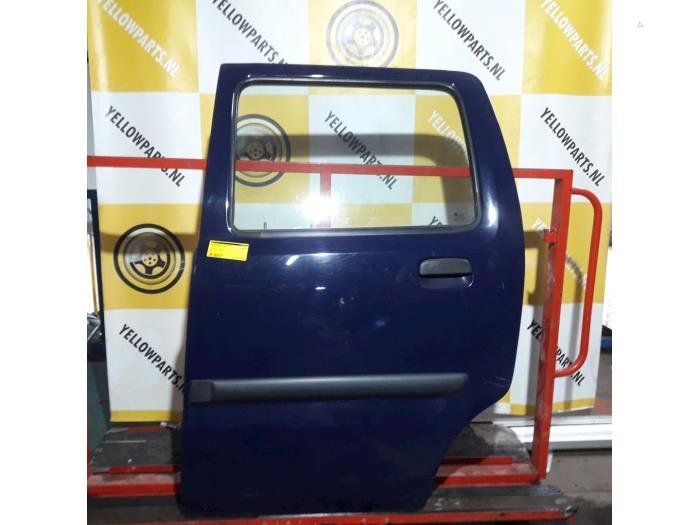 Portier 4Deurs links-achter van een Suzuki Wagon R+ (ZP9), Gebruikt, -, Deur, -