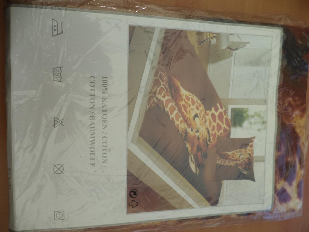 nouvelle housse de couette GIRAFFE, Enlèvement ou Envoi, Neuf, Housse de couette