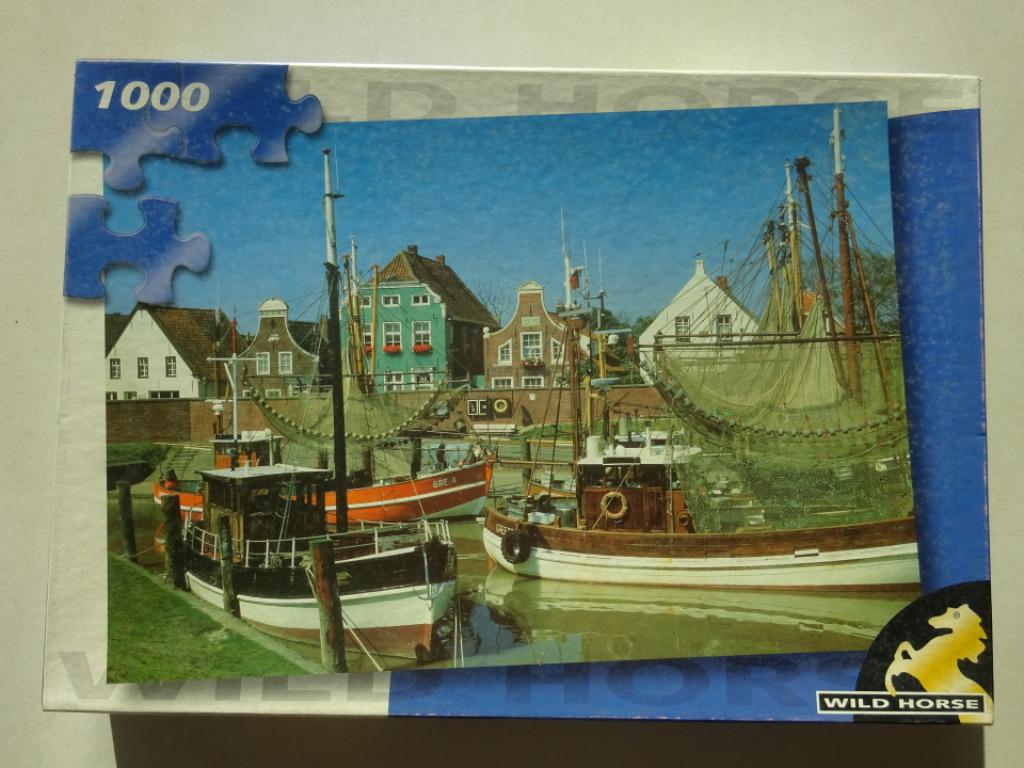 Puzzel 1000 st Harbour Holland 4 + 1 gratis, Enlèvement ou Envoi, 500 à 1500 pièces, Comme neuf, Puzzle