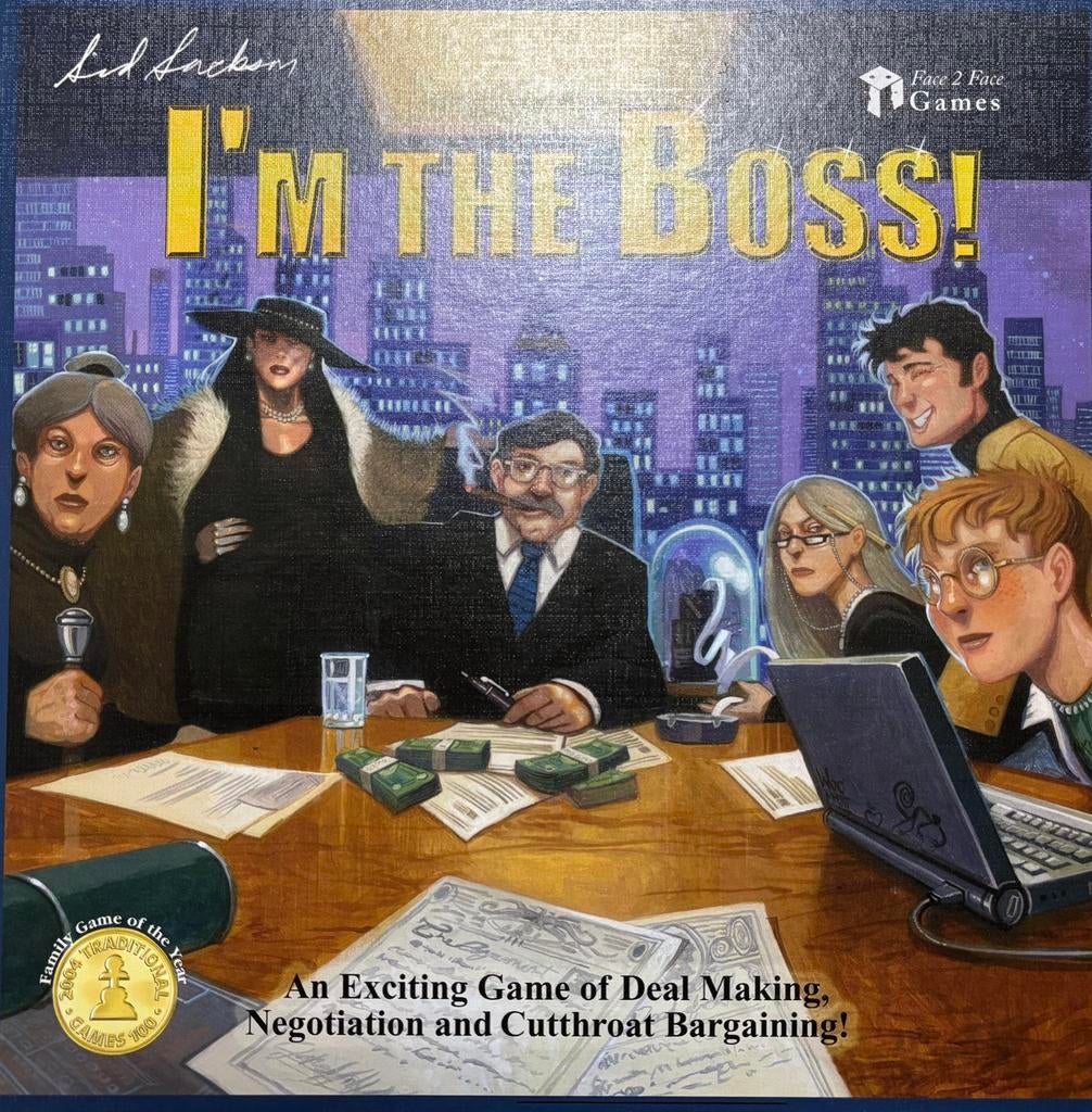 I’m the Boss!, Hobby en Vrije tijd, Gezelschapsspellen | Bordspellen, Ophalen of Verzenden, Zo goed als nieuw
