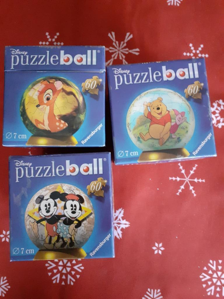 Disney puzzleball Ravensburger - 3st, Ophalen of Verzenden, Gebruikt