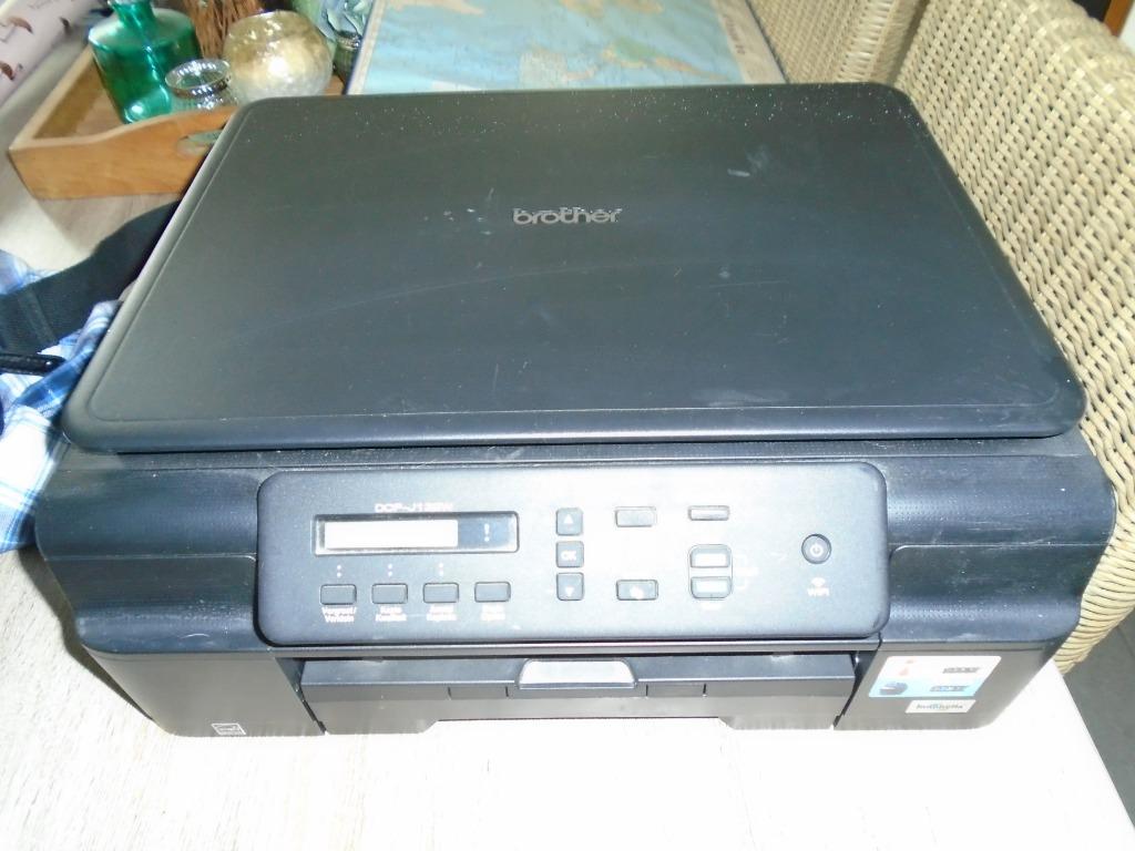 Printer/scanner/kopieermachine Brother DCP-J132W draadloos, Computers en Software, Ophalen, Gebruikt, Printer, Inkjetprinter