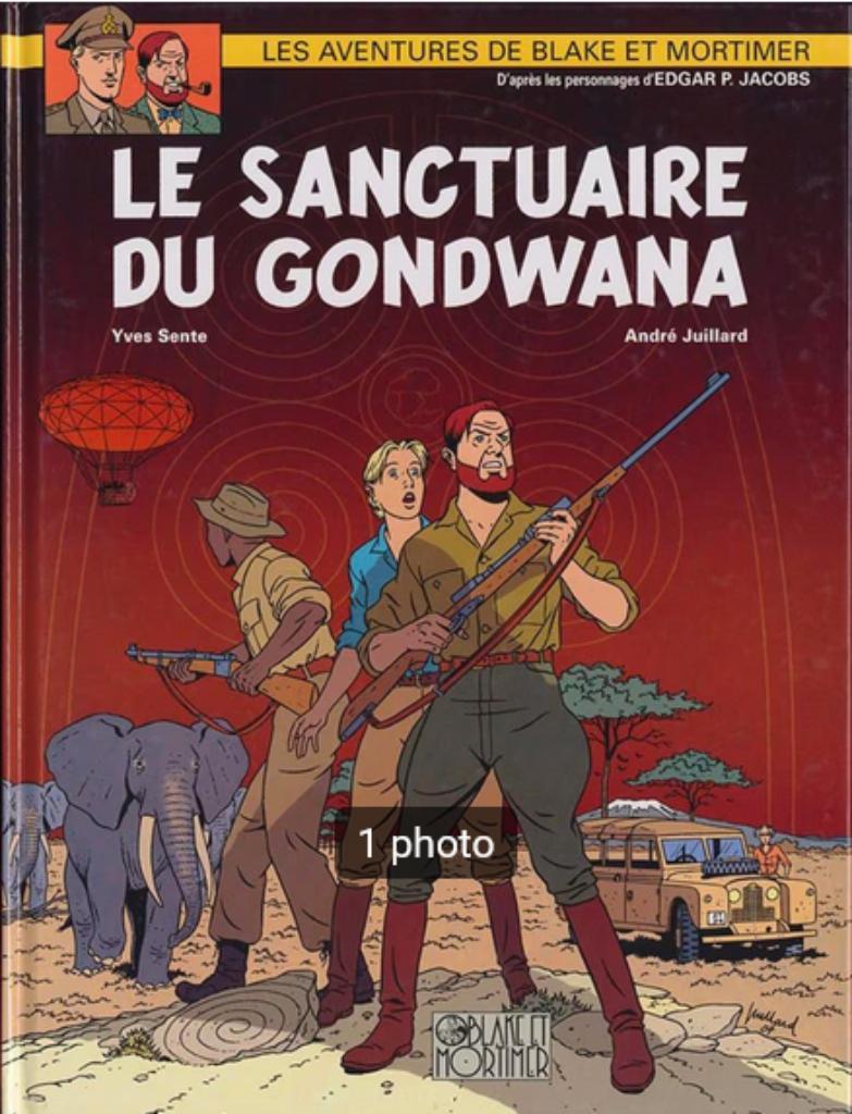 „The Gondwana Sanctuary” Blake en Mortimer 18 NEGEN!, Boeken, Eén stripboek, Yves Sente André Juillard, Nieuw, Ophalen of Verzenden