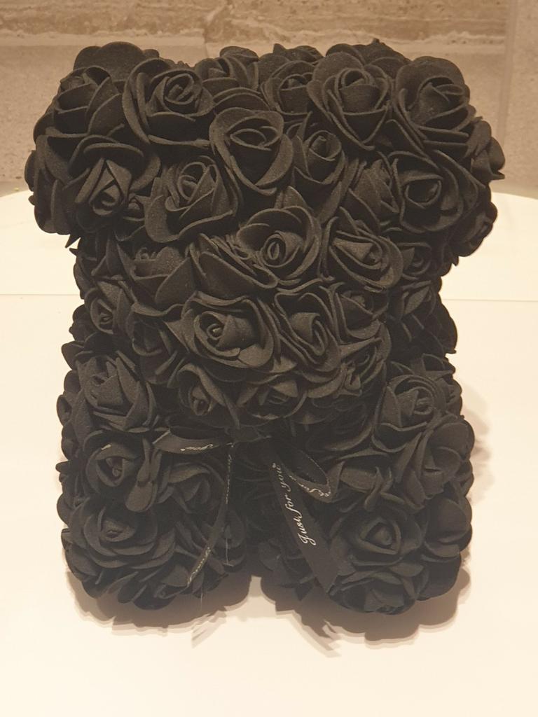 Ours rose noir H 18 cm, Enlèvement ou Envoi