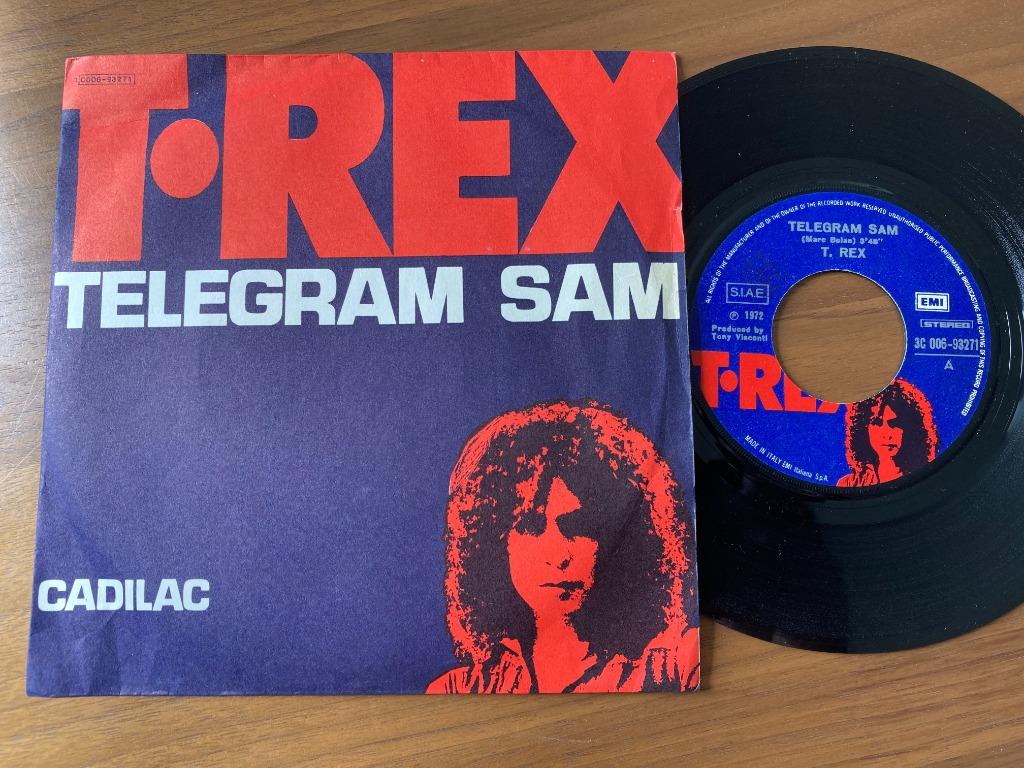 T•Rex – Telegram Sam, Ophalen of Verzenden, 7 inch, Single