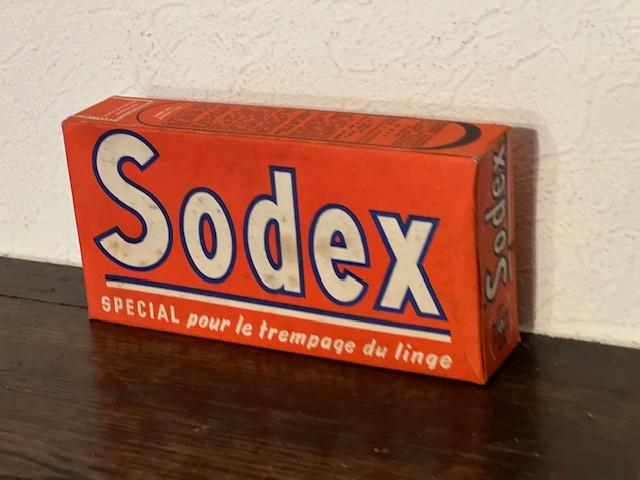 SODEX oud ongeopend doosje waspoeder, Ophalen