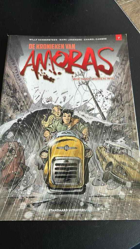 Amoras Nr 7 “wie niet horen wil”, Boeken, Ophalen, Nieuw, Marc Legendre; Willy Vandersteen; Charel Cambré