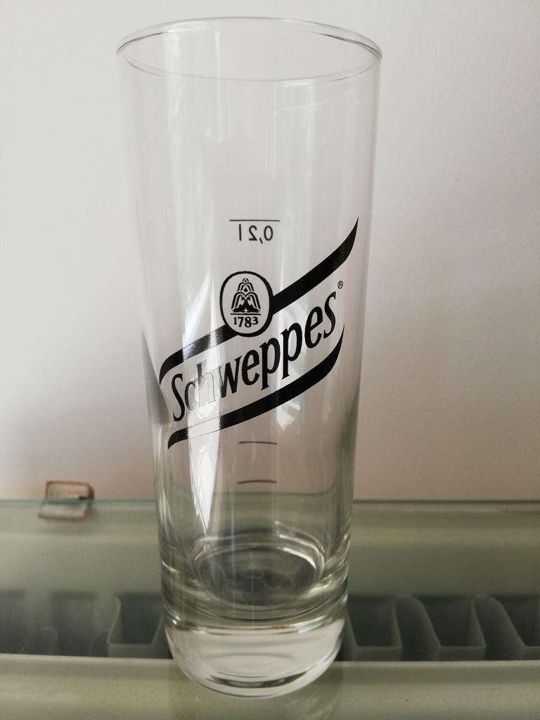 Verres Schweppes modèle longdrink, Collections, Enlèvement, Comme neuf