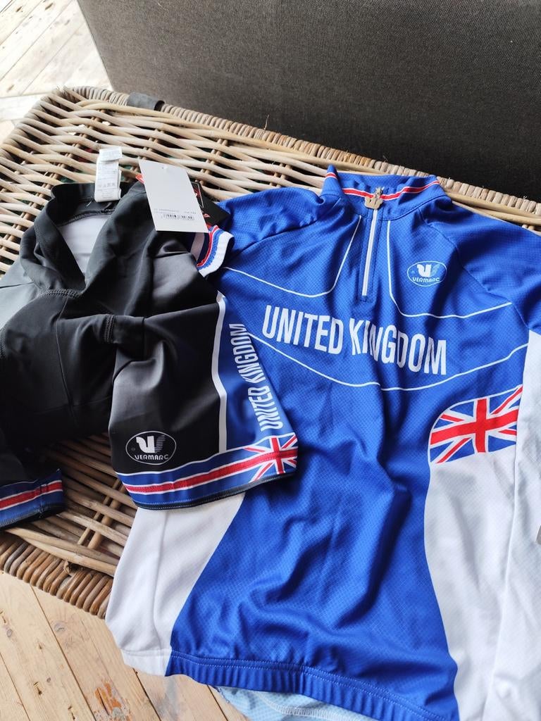 Wielerkleding Vermarc 12jaar, Fietsen en Brommers, Fietsaccessoires | Fietskleding, Ophalen