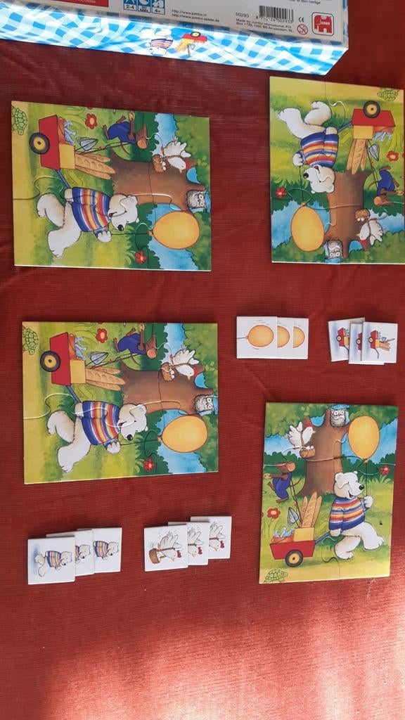 Gezelschapspel voor kleine kinderen Jumbo, Ophalen of Verzenden, Gebruikt
