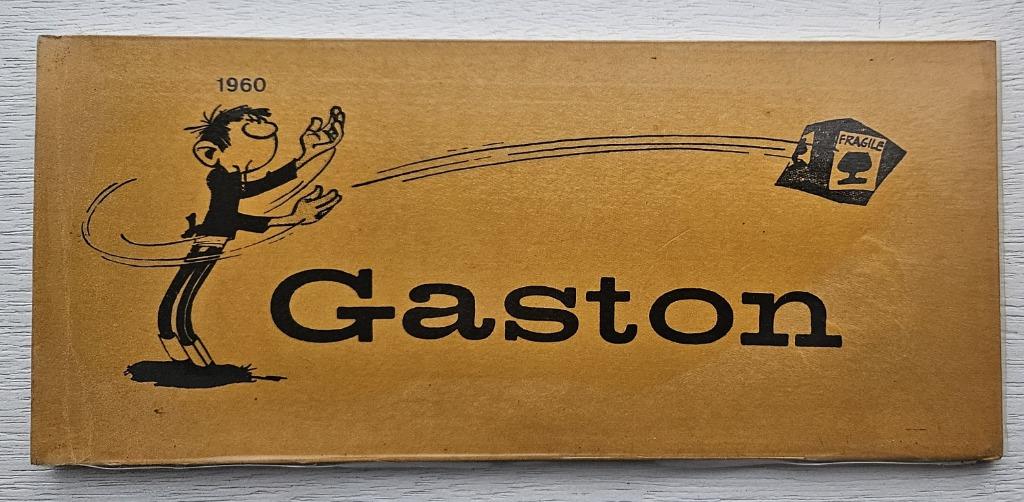 Gaston 0 Rare tirage limite a 225 ex 1960, Une BD, Utilisé, Franquin, Envoi