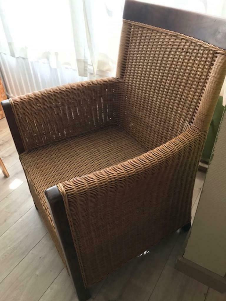 Rotan stoel - mooie staat - tijdloos!, Ophalen, Hout, Zo goed als nieuw, Eén
