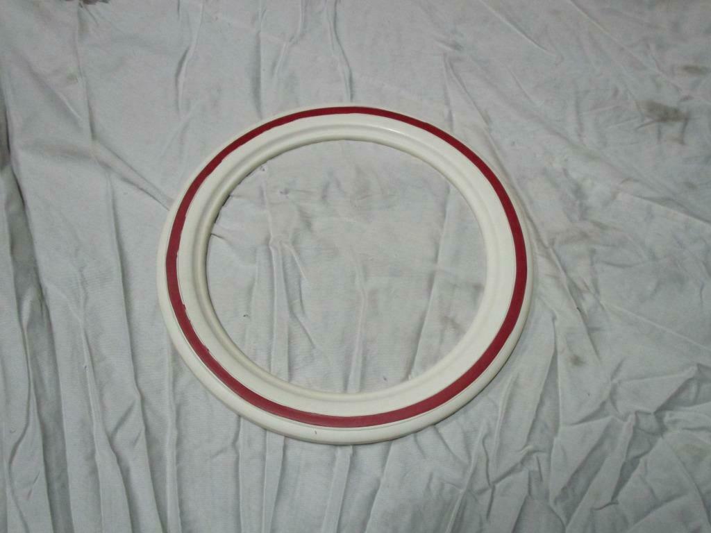 mur blanc avec bandes rouges 10", CLASSIC MINI, Enlèvement, Neuf, Rover