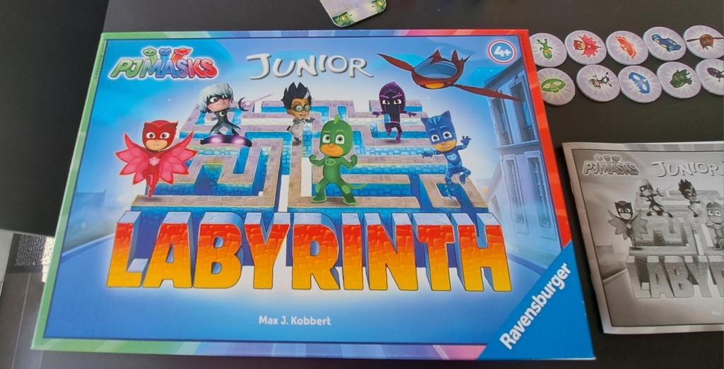 Gezelschapsspel Junior Labyrint PJ Masks, Enlèvement, Utilisé