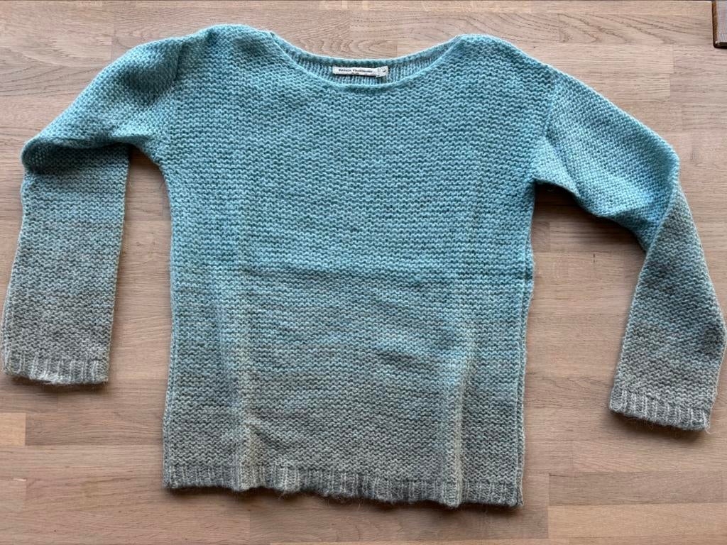 Groen blauwe trui Nathalie Vleeschouwer, Kleding | Dames, Nathalie Vleeschouwer, Maat 42/44 (L), Ophalen of Verzenden, Zo goed als nieuw