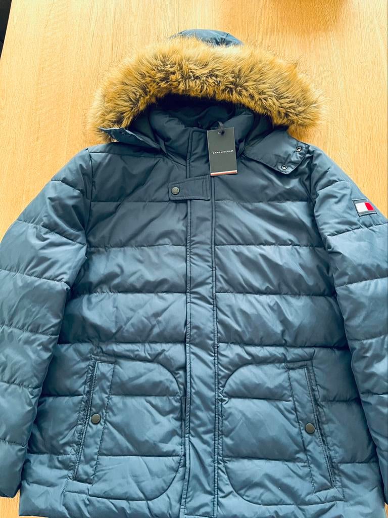 Nieuwe donsjas Tommy Hilfiger maat XL, Kleding | Heren, Jassen | Winter, Blauw, Ophalen of Verzenden, Tommy hilfiger, Maat 56/58 (XL)