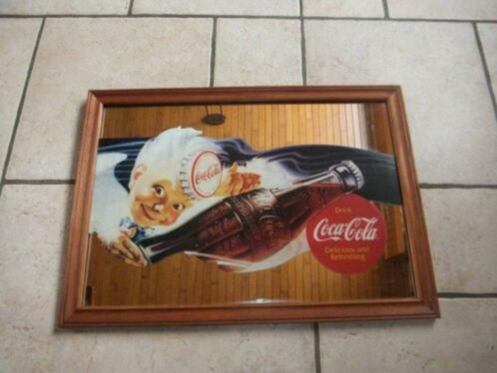 coca cola spiegel, Enlèvement ou Envoi, Comme neuf, Panneau publicitaire
