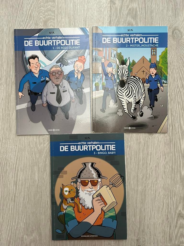 De Buurtpolitie strip nr 3, Une BD, Enlèvement ou Envoi, Comme neuf