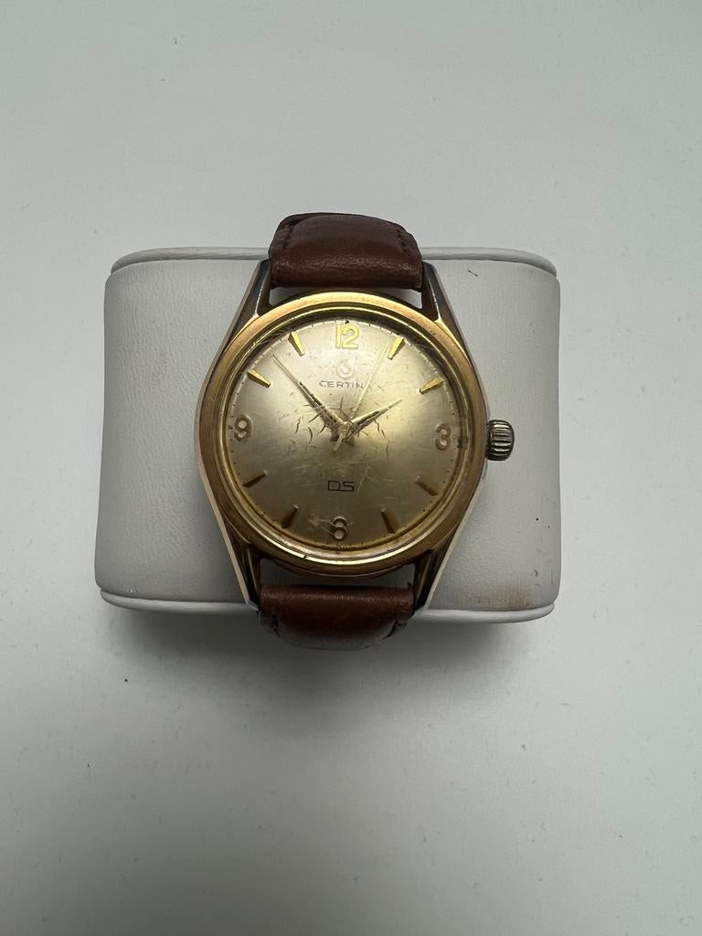 Certina DS, Montre-bracelet, Autres marques, Enlèvement ou Envoi, Cuir