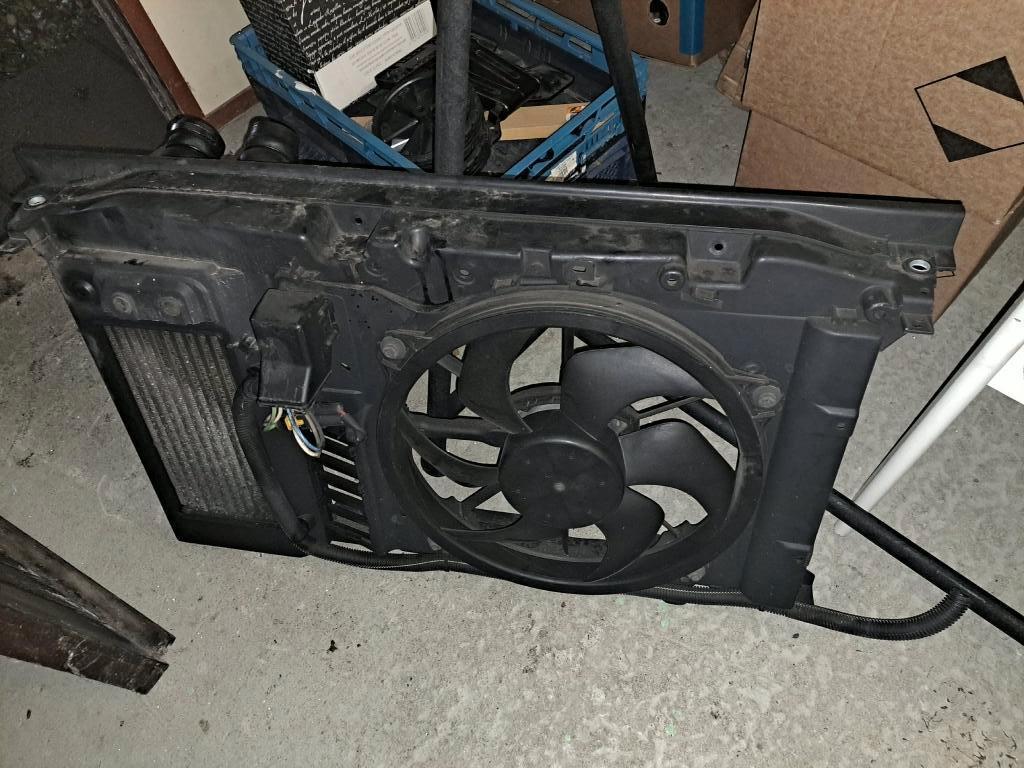 Intercooler+ventilator Citroen C4 Grand Picasso 1.6hdi 2010, Ophalen, Gebruikt, Citroën