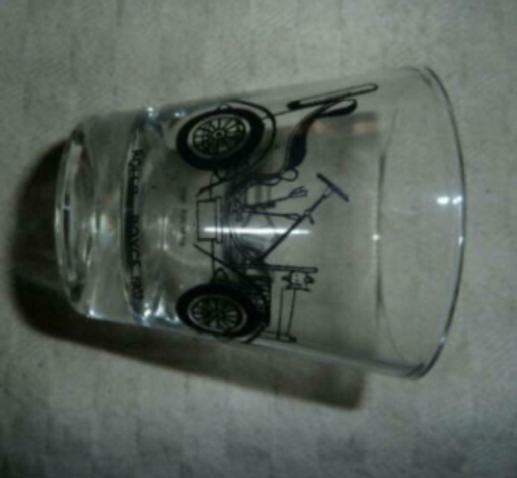 #F borrel glas " Berliet 1911 - Rolls Royce 1903 ", Enlèvement ou Envoi, Neuf, Verre à bière