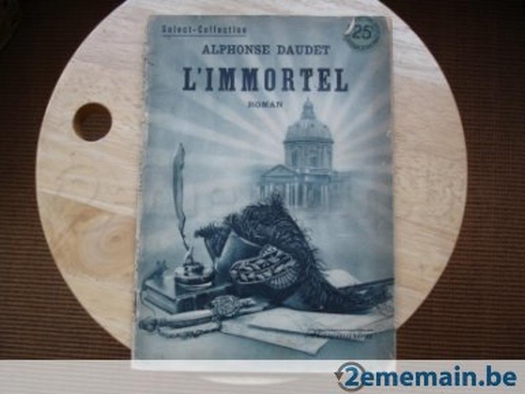 De onsterfelijke, Alphonse Daudet, Boeken, Literatuur, Gelezen, Ophalen