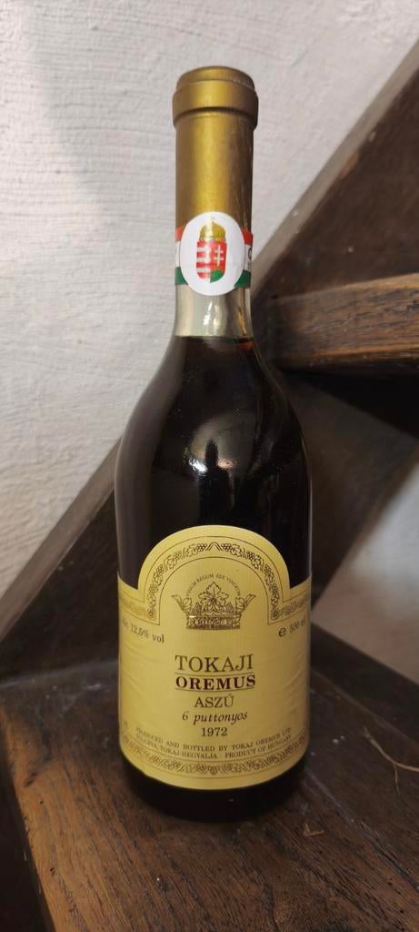 Tokaji wijn uit 1972, Ophalen