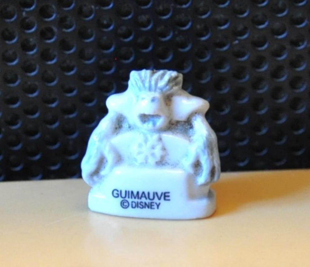 feve en porcelaine disney guimauve de la reine des neiges, Collections, Enlèvement ou Envoi, Autres personnages, Comme neuf, Autres types