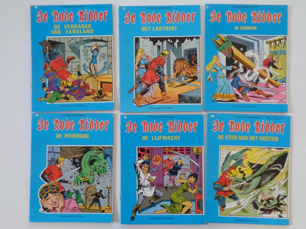 De Rode Ridder - album 66-72 (1e drukken 1975/76), Boeken, Stripverhalen, Ophalen of Verzenden