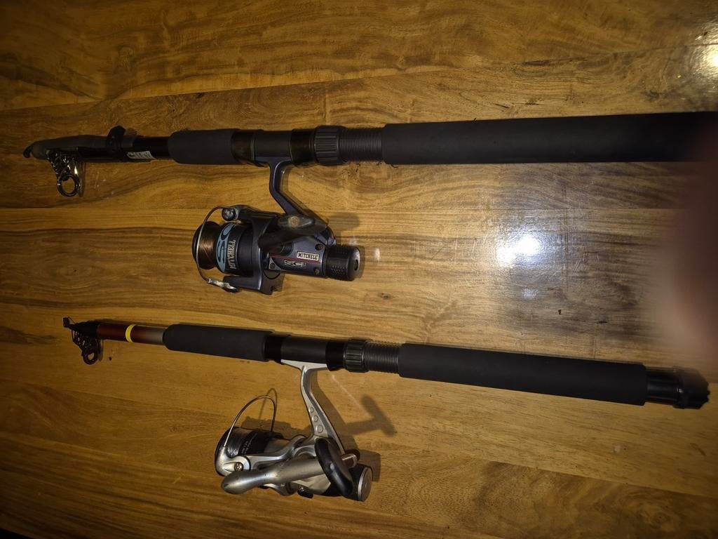 Allround hengels 240 en 270 cm, Enlèvement ou Envoi, Comme neuf