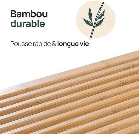 Banc en bambou | banc d'entrée | LIVRAISON GRATUITE, Neuf, -, -, RAM BOO BOX