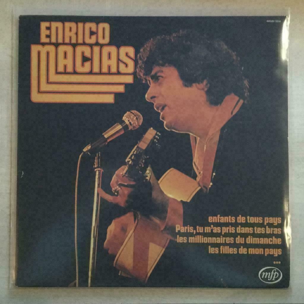 LP Enrico Macias - Enrico Macias (MFP 1981) VG+, Verzenden, Gebruikt, 12 inch