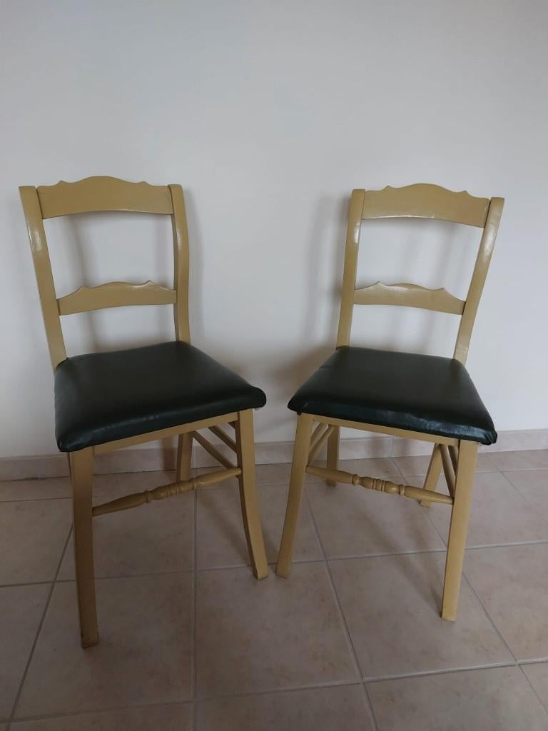 2 stoelen, Enlèvement