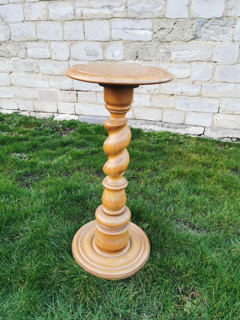 vintage etagère / pied de stal / bijzettafel / plantentafel, Huis en Inrichting, Woonaccessoires | Zuilen en Pilaren, Ophalen