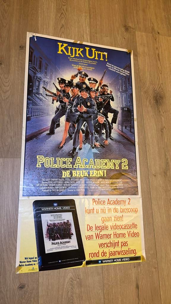 Filmaffiche Police Academy 2.  1985, Enlèvement ou Envoi, Utilisé