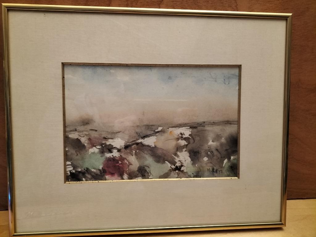 Aquarel Magda KINT (1936), Ophalen