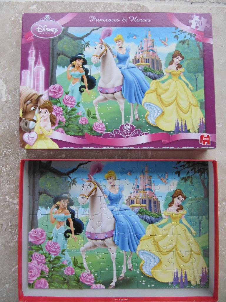 PUZZEL Disney, Prinses, Ariel, Cars, Hello Kitty, Dora, ..., Enlèvement ou Envoi, Comme neuf