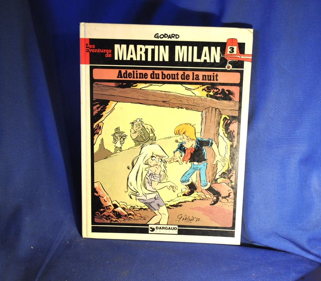 bd martin milan  "adeline du bout de la nuit (x2024), Godard, Enlèvement ou Envoi, Une BD, Utilisé