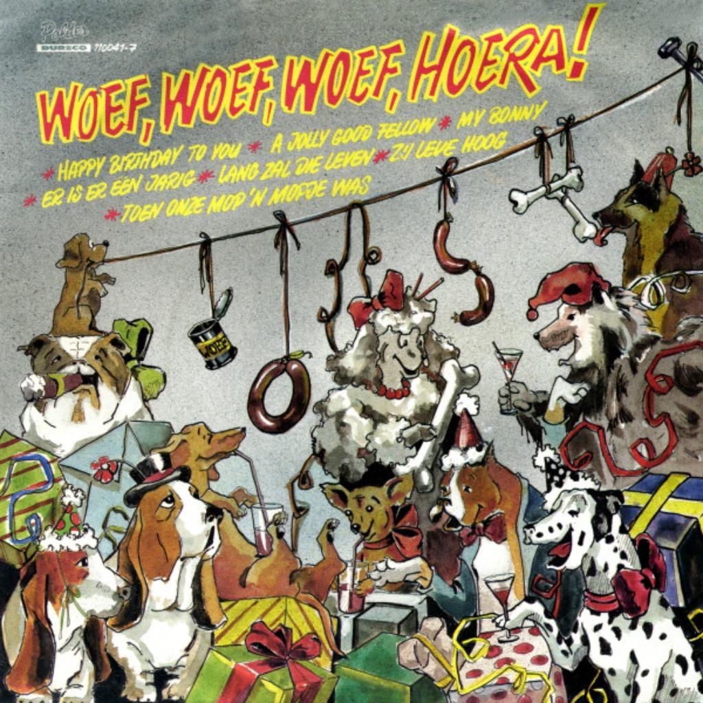 The Singing Dogs - Woef Woef Woef Hoera !, Ophalen of Verzenden, Zo goed als nieuw, Pop