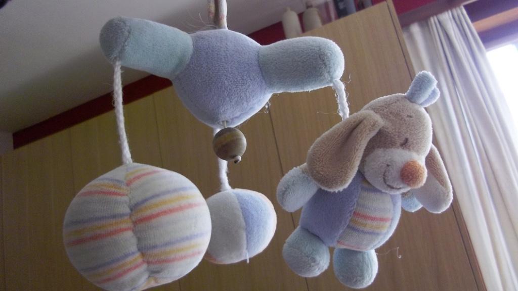 Mobile bébé avec musique, Enlèvement ou Envoi, Comme neuf, Mobile, Sonore