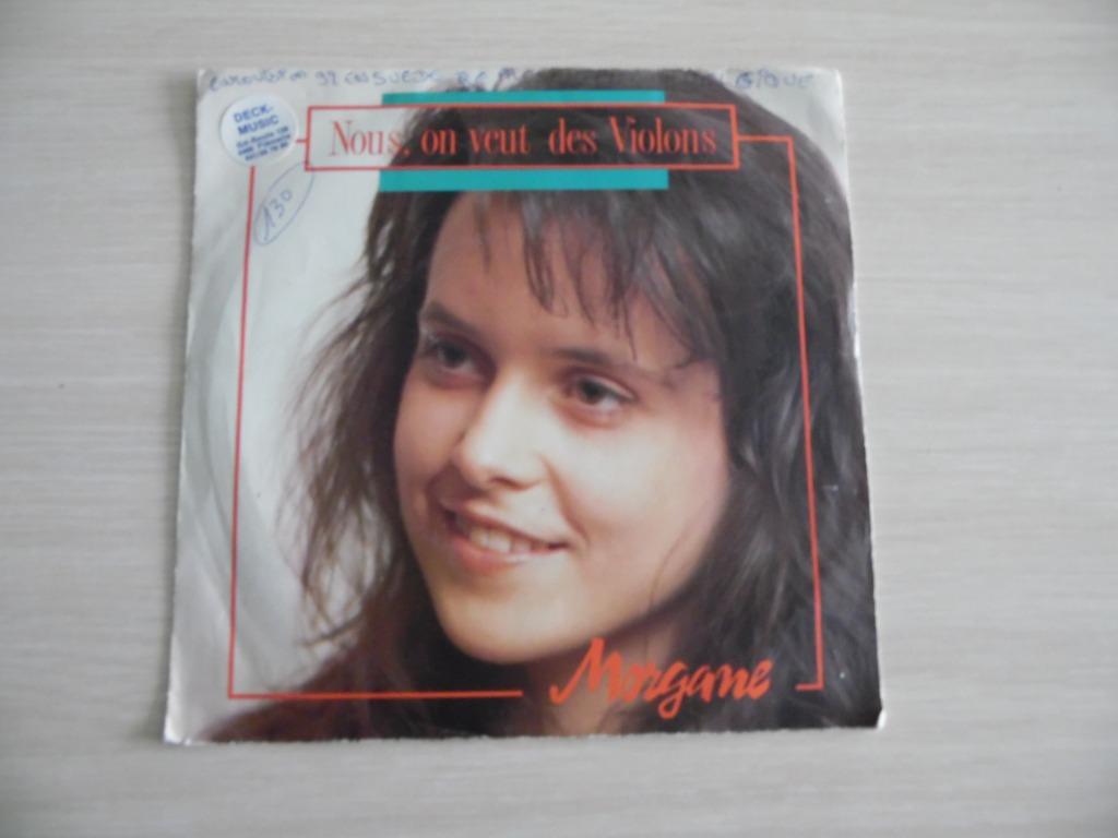 NOUS ON VEUT DES VIOLONS   MORGANE    EUROVISION  1992, CD & DVD, Vinyles | Autres Vinyles, Comme neuf, Autres formats, Enlèvement ou Envoi