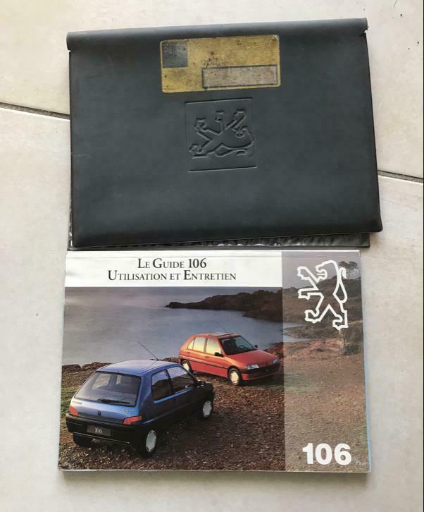 Manuel d’utilisation Peugeot 106 année 1993