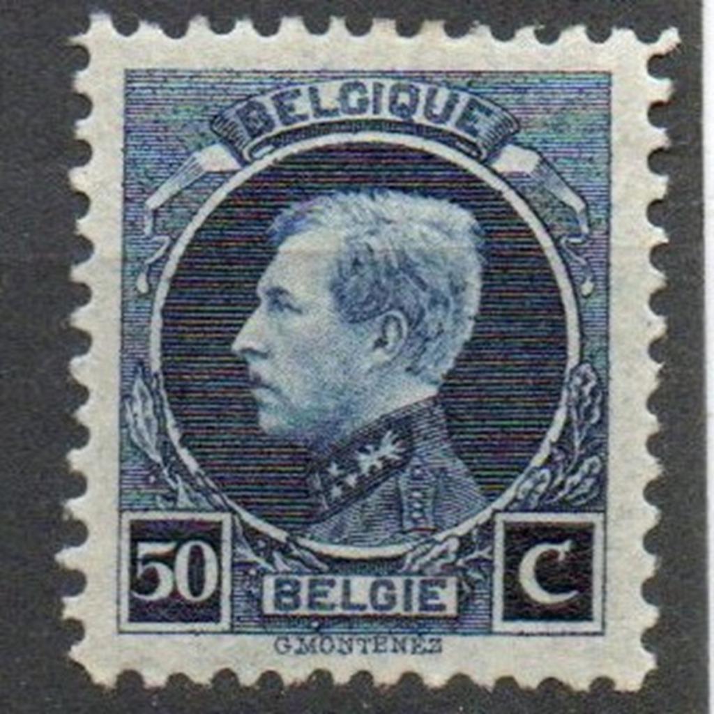 Année 1921 : 187 * (voir scan) - S.M. le Roi Albert Ier - Mo, Enlèvement ou Envoi