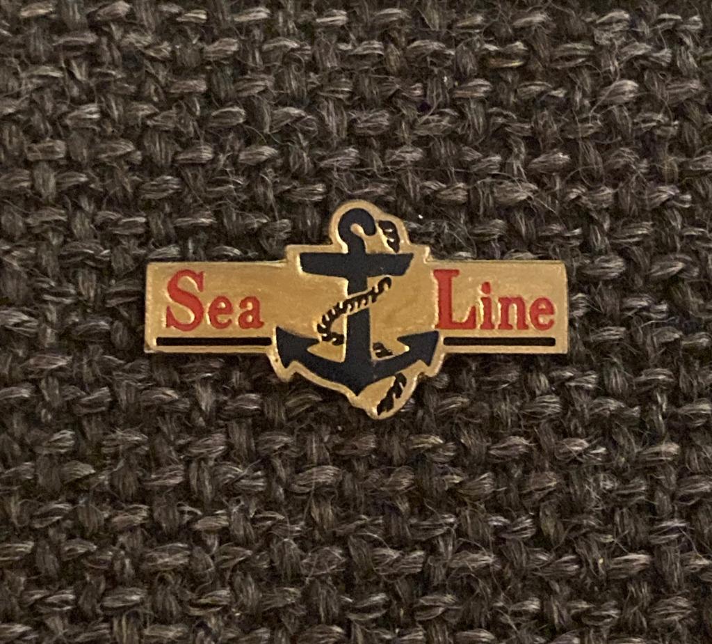 PIN - SEA LINE - ANKER - ANCRE, Envoi, Utilisé, Autres sujets/thèmes, Insigne ou Pin's
