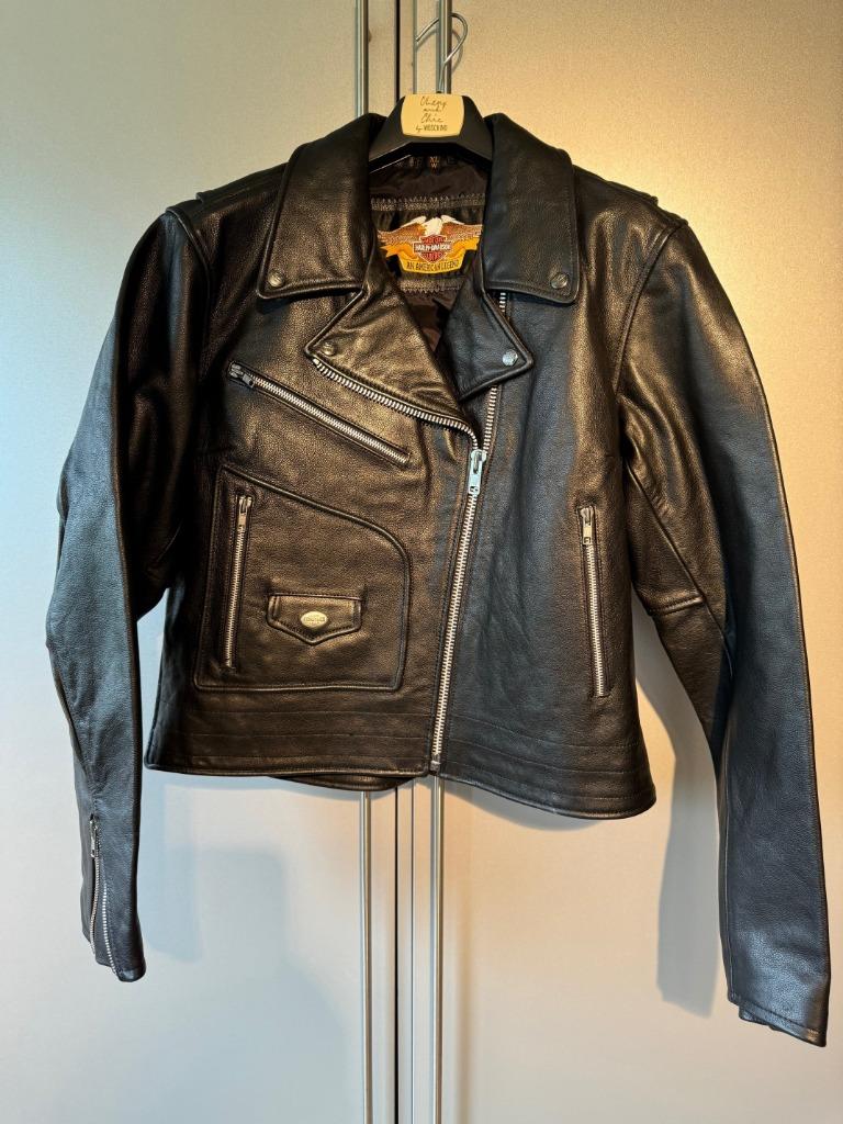 Gilet en cuir Harley-Davidson pour femme taille XL, Seconde main, Enlèvement ou Envoi, Femmes, Harley Davidson