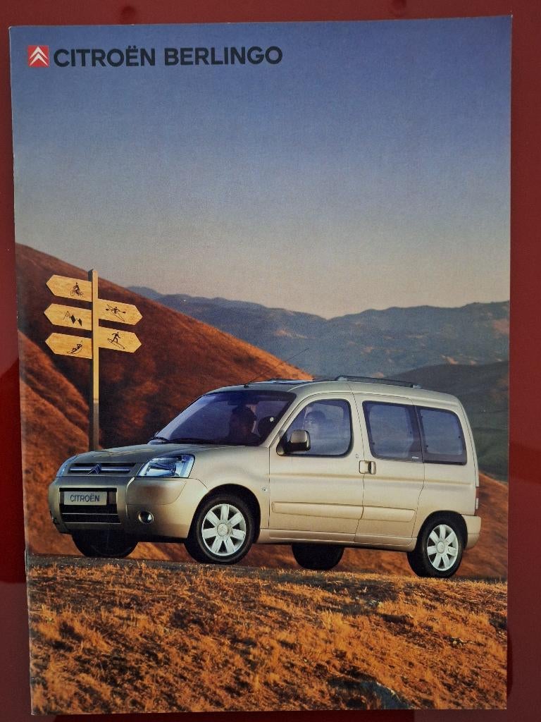 Citroën berlingo multispace 2006 brochure 24 pagina's, Ophalen of Verzenden, Zo goed als nieuw, Citroën